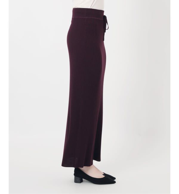 VERMEIL par iena「Embraced wool RIB スカート」|スカート|