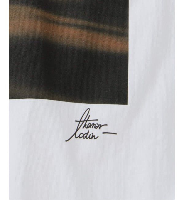 EDIFICE「THOMAS LODIN(トーマス ロディン) 別注 フォト プリント Tシャツ」|Tシャツ・カットソー|