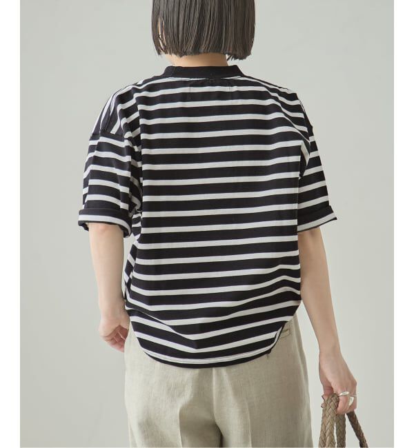 journal standard L'essage「《追加》【JANE SMITH/ジェーンスミス】別注 BIG Tシャツ」|Tシャツ・カットソー|ブラック