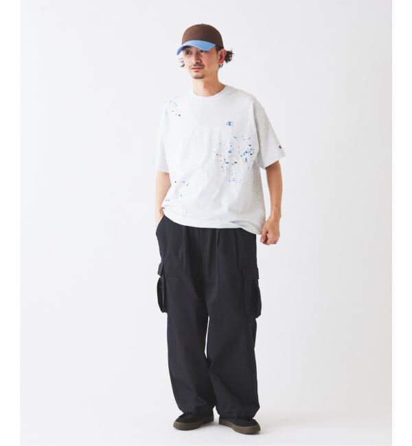 JOURNAL STANDARD relume「CHAMPION / チャンピオン 別注 刺繍スプラッシュ Tシャツ」|Tシャツ・カットソー|