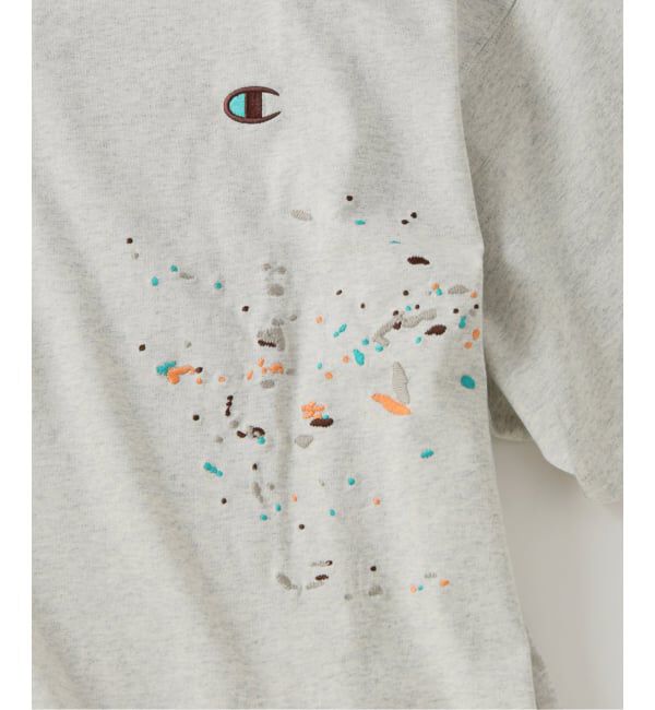 JOURNAL STANDARD relume「CHAMPION / チャンピオン 別注 刺繍スプラッシュ Tシャツ」|Tシャツ・カットソー|