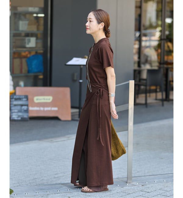 JOURNAL STANDARD「マルチマッチ スラブリブ Tシャツ」|Tシャツ・カットソー|