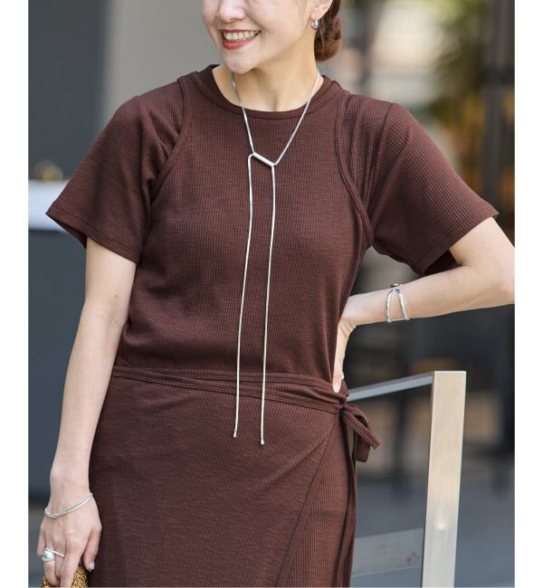 JOURNAL STANDARD「マルチマッチ スラブリブ Tシャツ」|Tシャツ・カットソー|