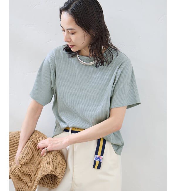 JOURNAL STANDARD「マルチマッチ スラブリブ Tシャツ」|Tシャツ・カットソー|