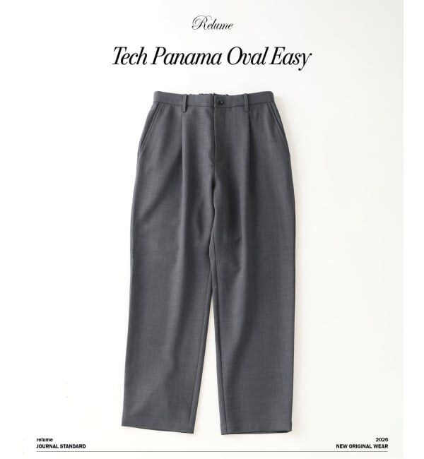 JOURNAL STANDARD relume「テック パナマ オーバル イージーパンツ」|スラックス|
