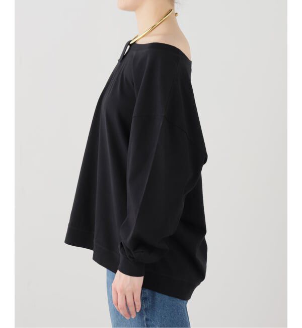 journal standard L'essage「DARKPARK/ダークパーク ERIN-NECKLACE OFF SHOULDER TOP オフショルダートップス」|Tシャツ・カットソー|