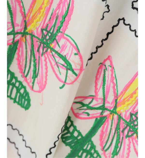 JOURNAL STANDARD「【Mii / ミイ】SCREEN PRINTED HAND EMBROIDERED SHIR」|シャツ・ブラウス|