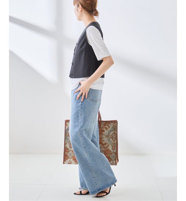 journal standard L'essage「ソフトムースベスト」|ベスト・ジレ|