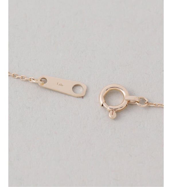 Lilas by Spick&Span「《WEB限定》リング*チェーンネックレス K10」|ネックレス|