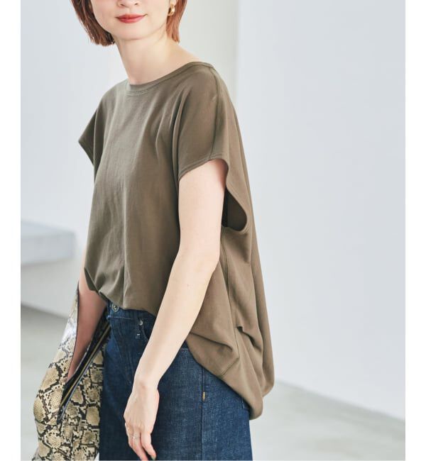 Spick and Span「アムンゼンクロスバックタックフレンチブラウス」|シャツ・ブラウス|