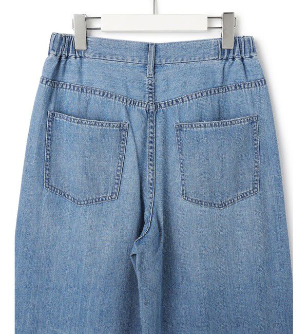 23区「【SLOW/一部店舗限定】LIGHT DENIM  ワイド パンツ」|デニム|