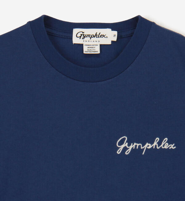 GYMPHLEX「Gymphlex | 刺繍ロゴTシャツ WOMEN」|Tシャツ・カットソー|