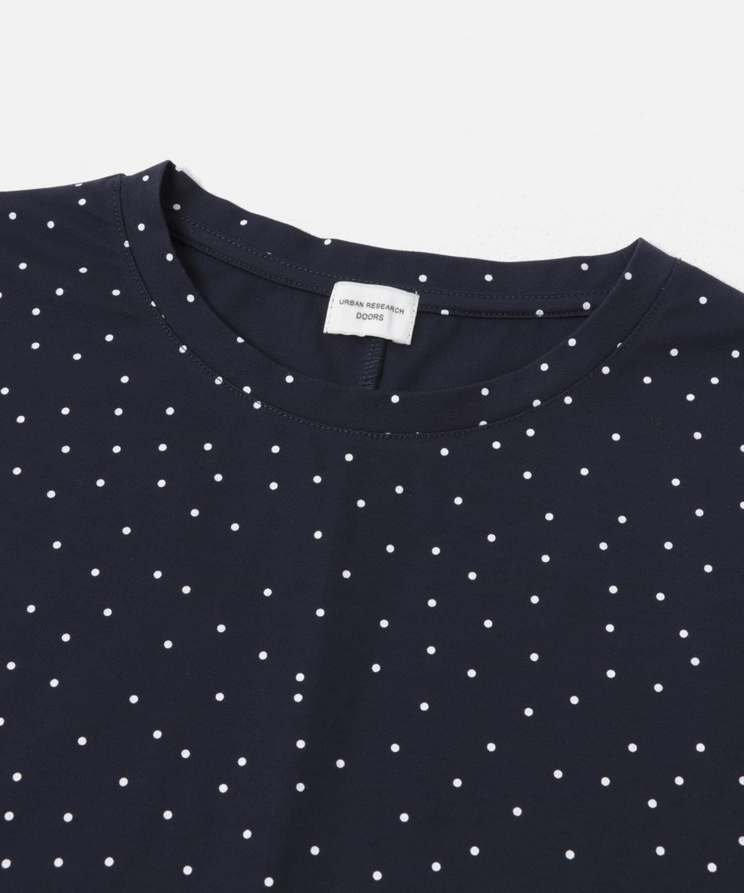 URBAN RESEARCH DOORS「ドットシルケットプルオーバー」|Tシャツ・カットソー|