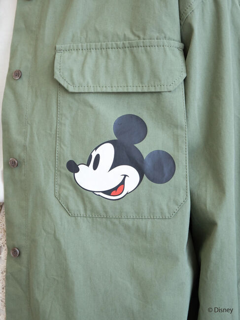  「Wポケットワークシャツ/Mickey」|シャツ・ブラウス|
