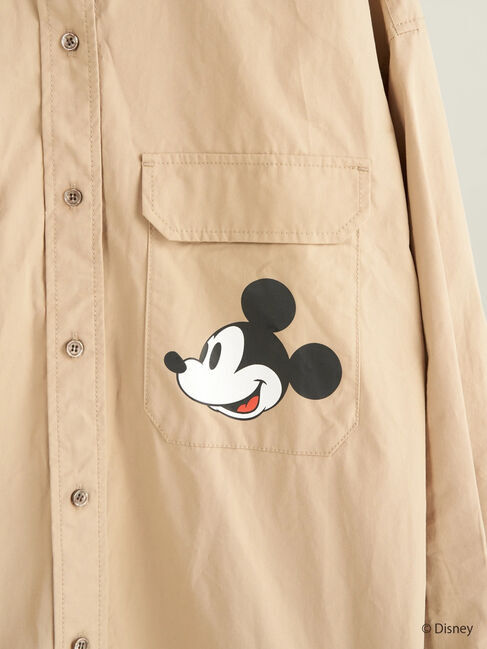  「Wポケットワークシャツ/Mickey」|シャツ・ブラウス|