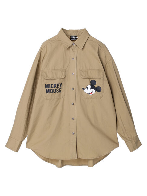  「Wポケットワークシャツ/Mickey」|シャツ・ブラウス|