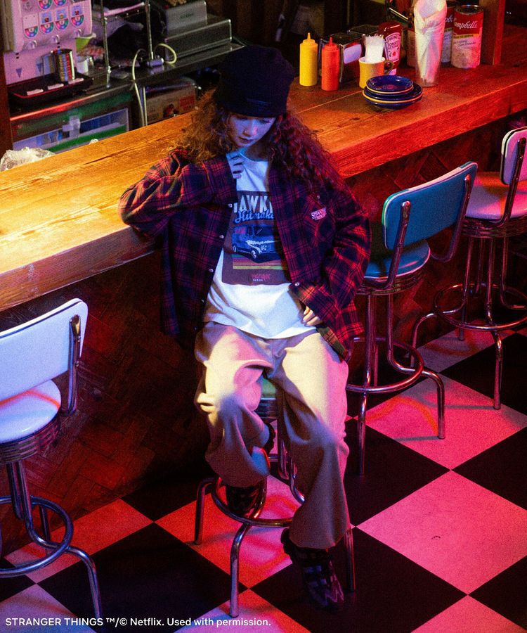 Green Parks「■STRANGER THINGS&times;MINNETONKA チェックシャツ」|シャツ・ブラウス|