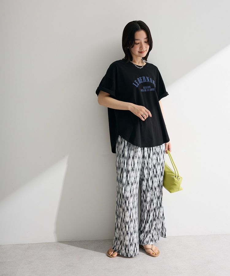 Green Parks「裾ラウンド機能ロゴTシャツ」|Tシャツ・カットソー|