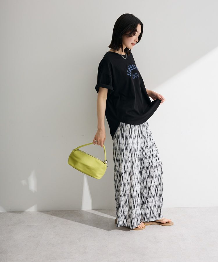 Green Parks「裾ラウンド機能ロゴTシャツ」|Tシャツ・カットソー|