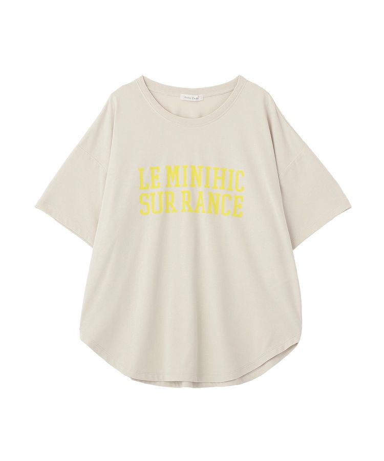 Green Parks「裾ラウンド機能ロゴTシャツ」|Tシャツ・カットソー|