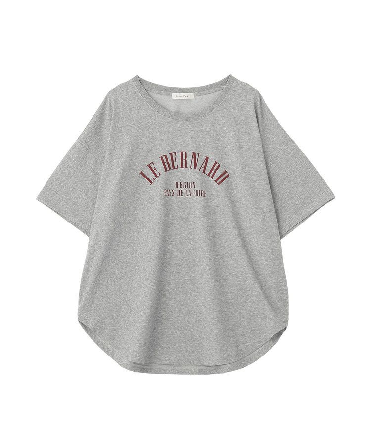 Green Parks「裾ラウンド機能ロゴTシャツ」|Tシャツ・カットソー|