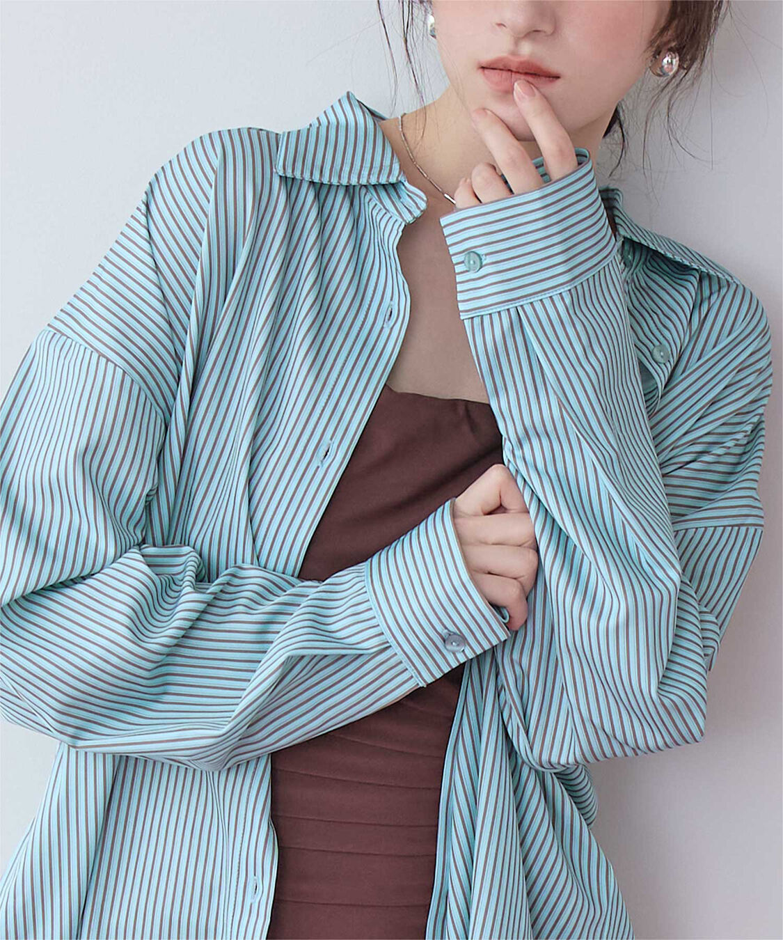 SEA DRESS「ビッグシルエットシャツ/ラッシュガード」|ビキニトップス|