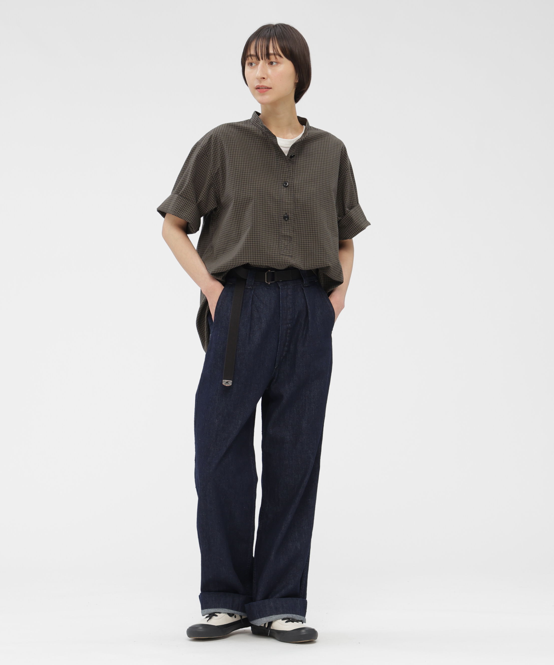 MHL.「YARN DYED COTTON VOILE SHIRT」|シャツ・ブラウス|