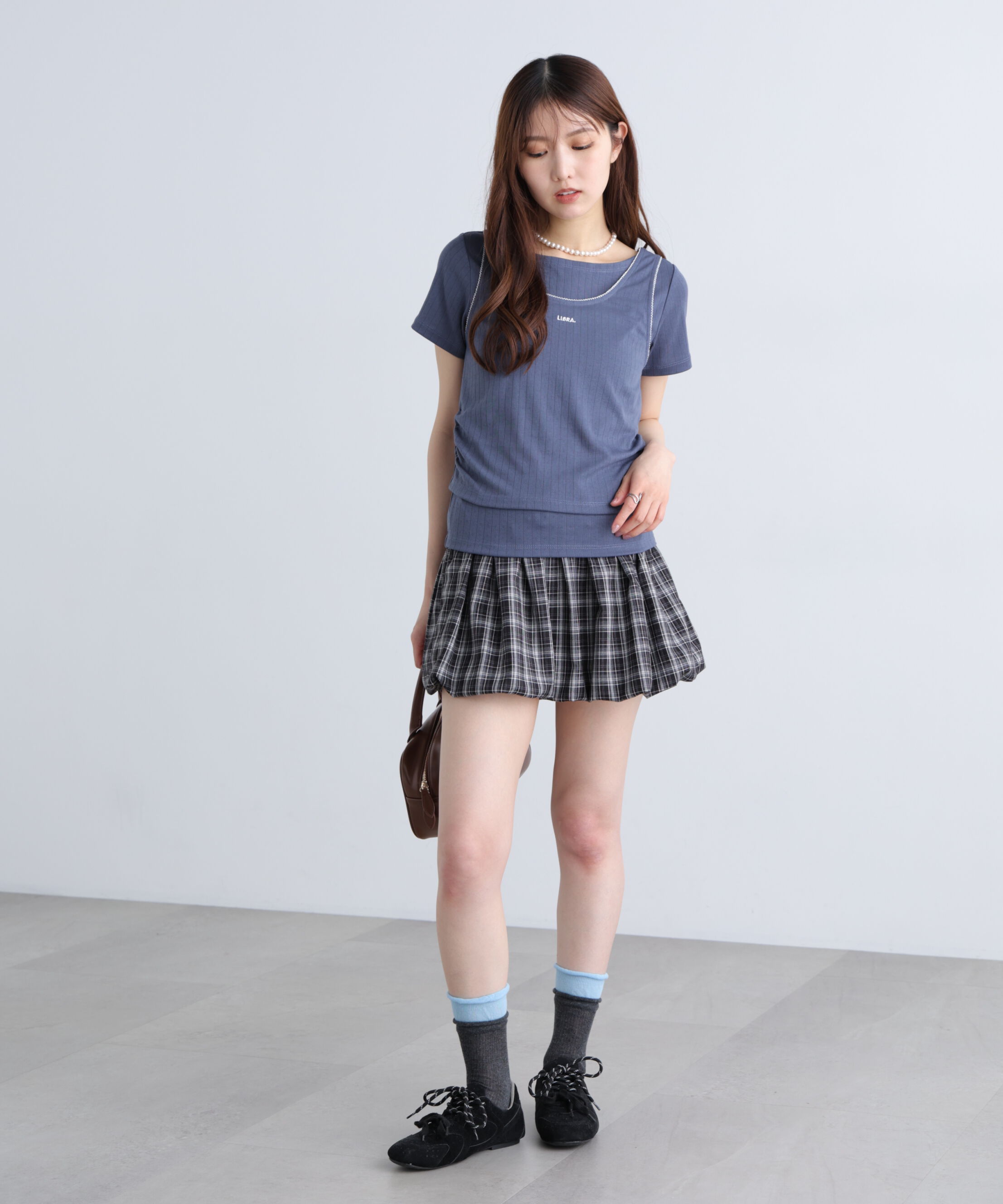  「針抜きテレコTシャツタンクセット」|Tシャツ・カットソー|