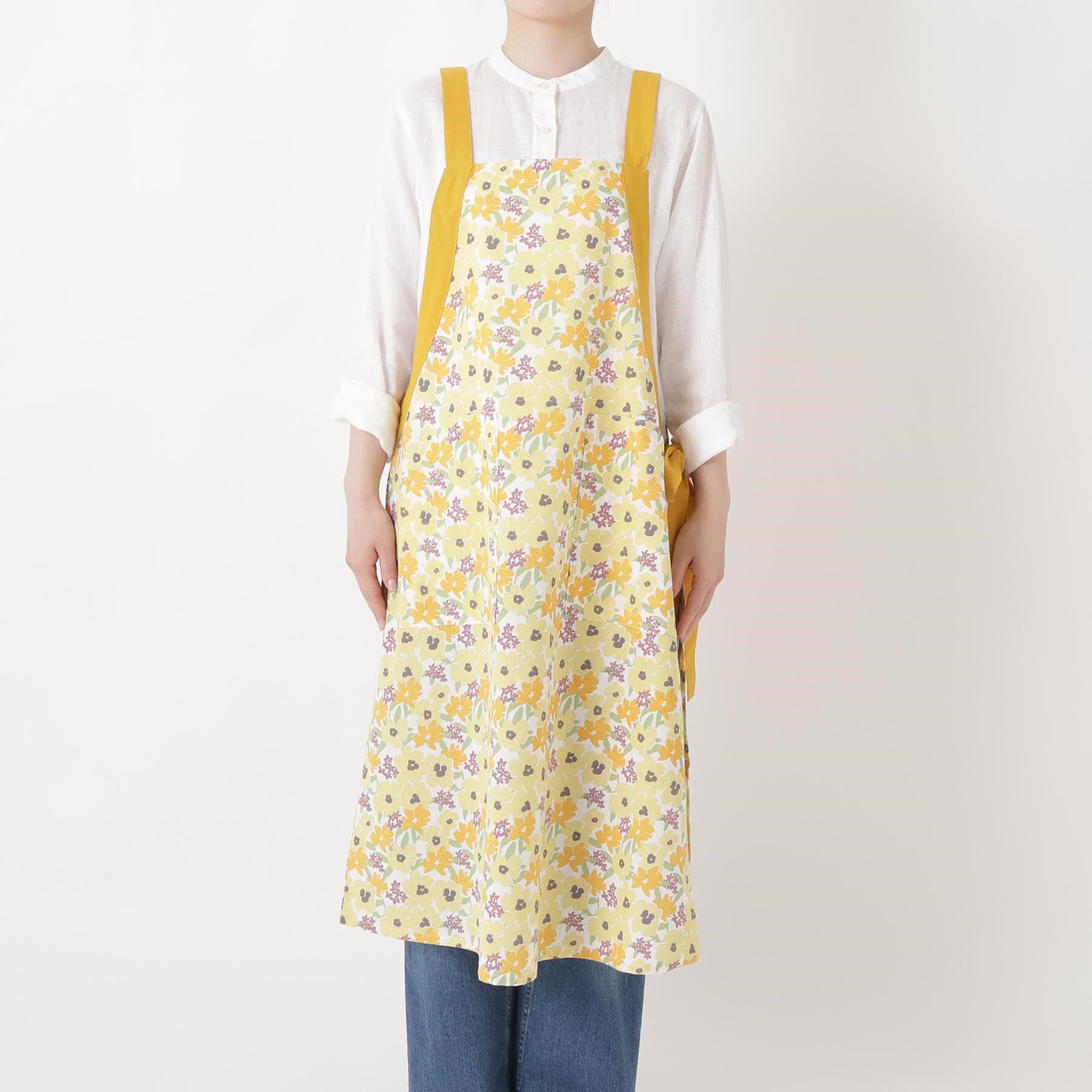 212 KITCHEN STORE「ブルームエプロン YELLOW」|食器・キッチングッズ|