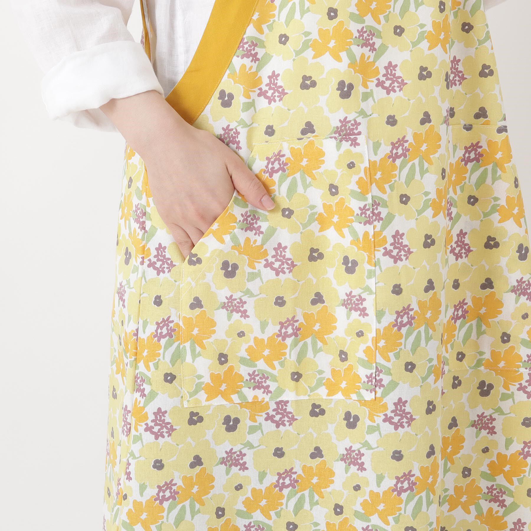 212 KITCHEN STORE「ブルームエプロン YELLOW」|食器・キッチングッズ|