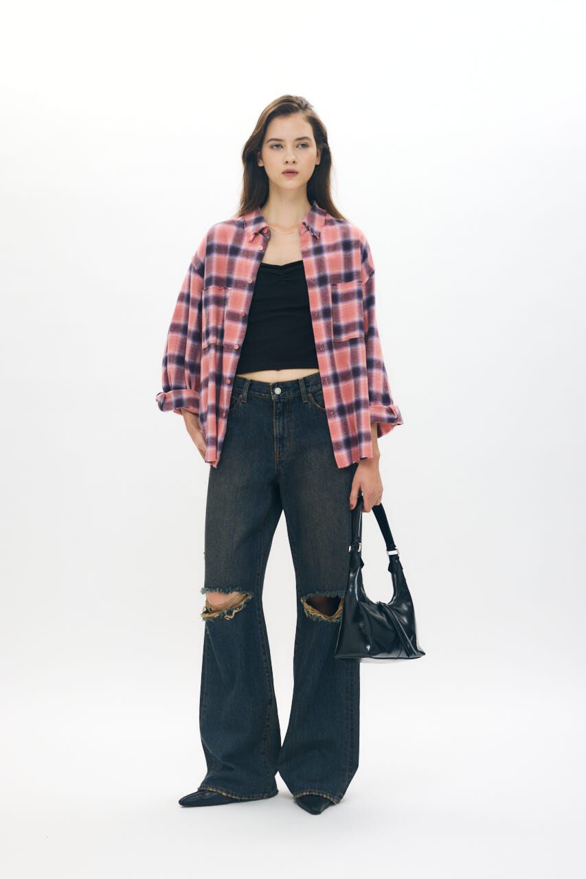 MOUSSY「BOUCLE TWEED キャミ」|キャミソール|