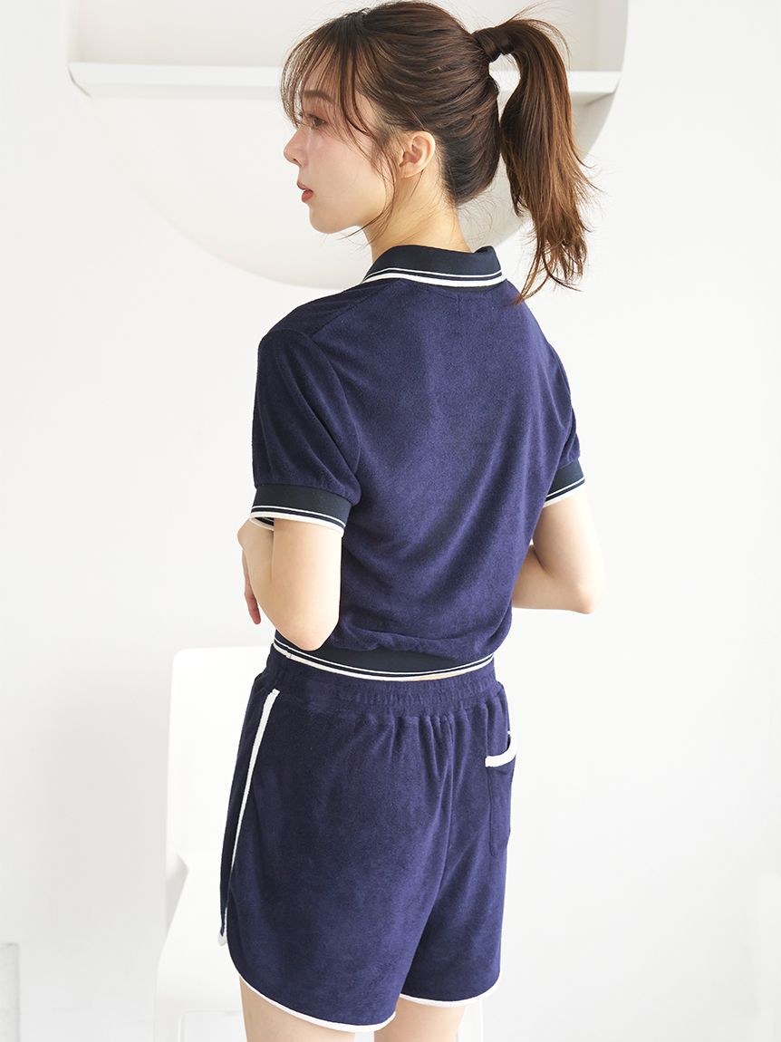SNIDEL HOME「パイルショートパンツ」|ルームウェア|