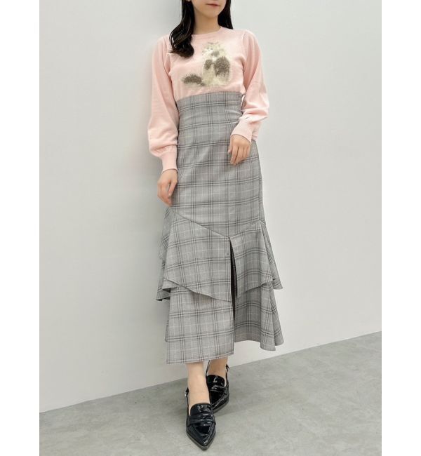 dazzlin「バックレースアップアシメマーメイドスカート」|スカート|