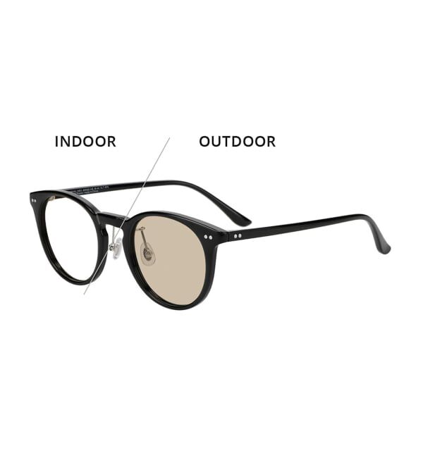  「ボストン型 サングラス | 調光 紫外線で色が変わる 紫外線対策 UVカット おしゃれTREND SUNGLASSES」|サングラス|