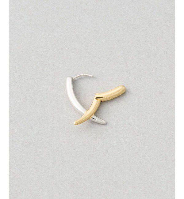 Jouete「[スナップピアス] シャープ コンビカラー」|ピアス|