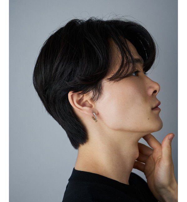 Jouete「[スナップピアス] シャープ コンビカラー」|ピアス|