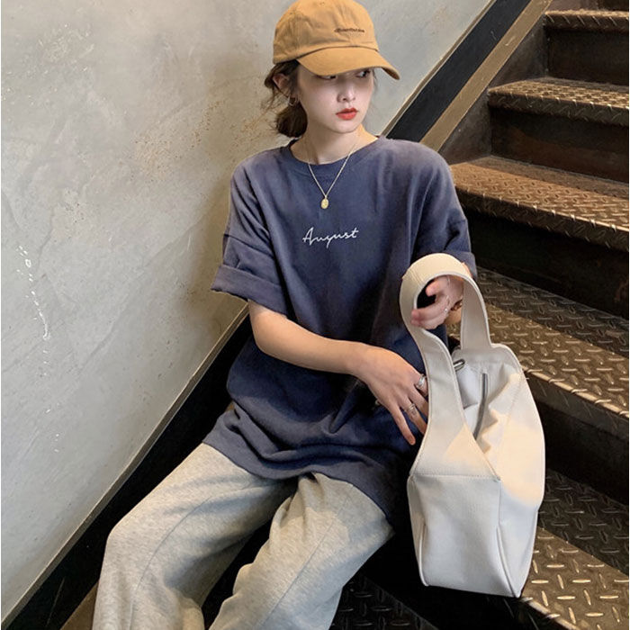BACKYARD FAMILY「ロゴ Tシャツ レディース 通販 ロゴTシャツ ロゴtシャツ tシャツ シャツ カジュアルシャツ」|Tシャツ・カットソー|