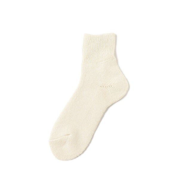 BEAMS「【別注】FAB.IT / Chuck Short」|ソックス|CREAM