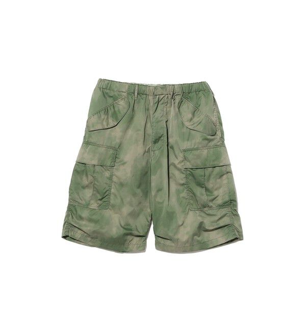 BEAMS PLUS「Beach 6 Pocket Shorts NYCO Twill Pigment Print」|その他|