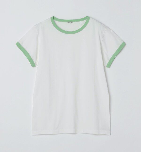 SHIPS「WYTHE NEW YORK: TUBULAR RINGER T-SHIRT」|Tシャツ・カットソー|ライム
