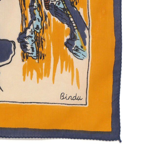 SHIPS for women「《一部追加予約》BINDU: スカーフ 100&times;100」|バンダナ・スカーフ|