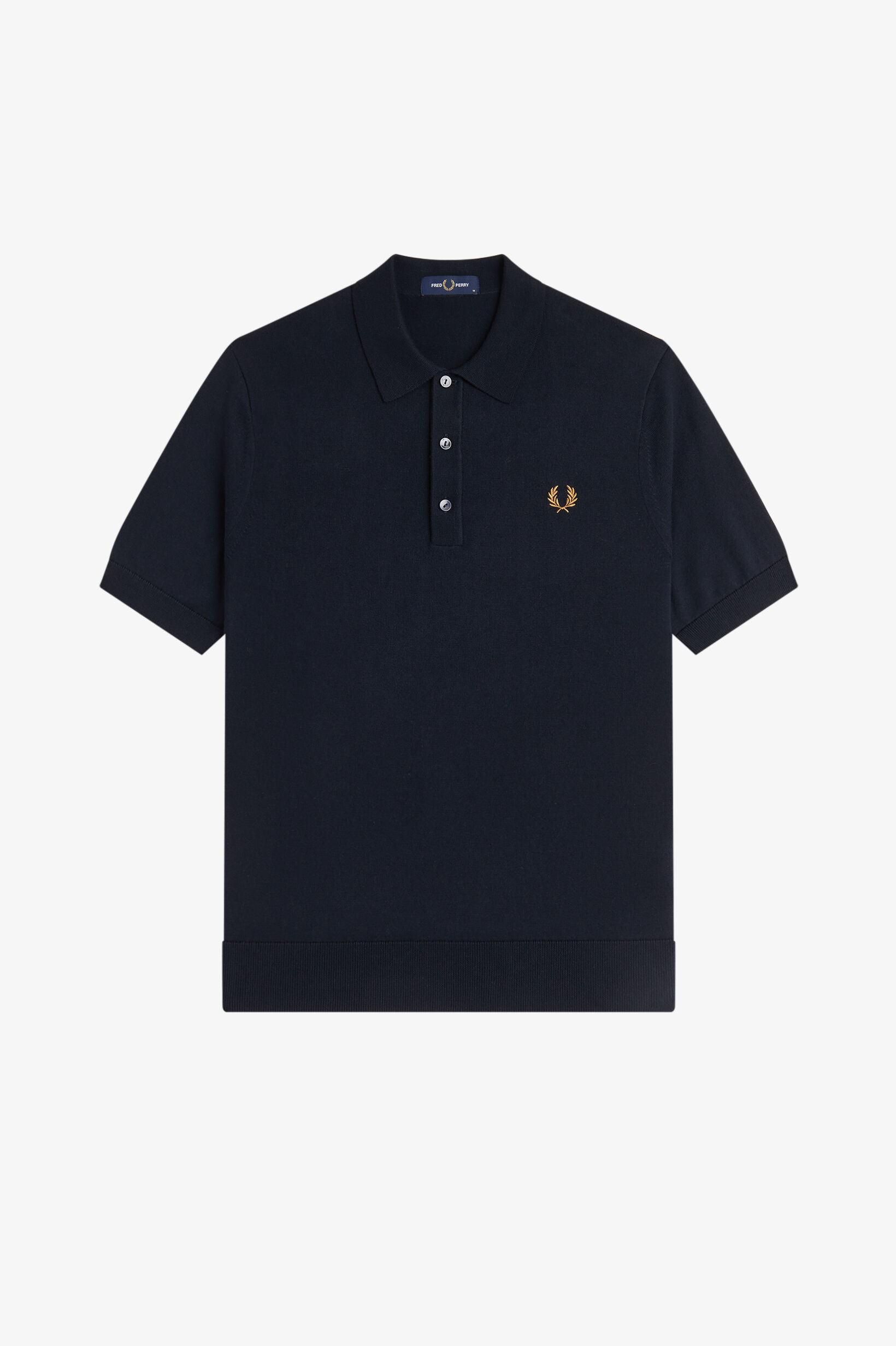 FRED PERRY 「Cotton Knitted Polo Shirt／コットンニットポロシャツ」|ポロシャツ|