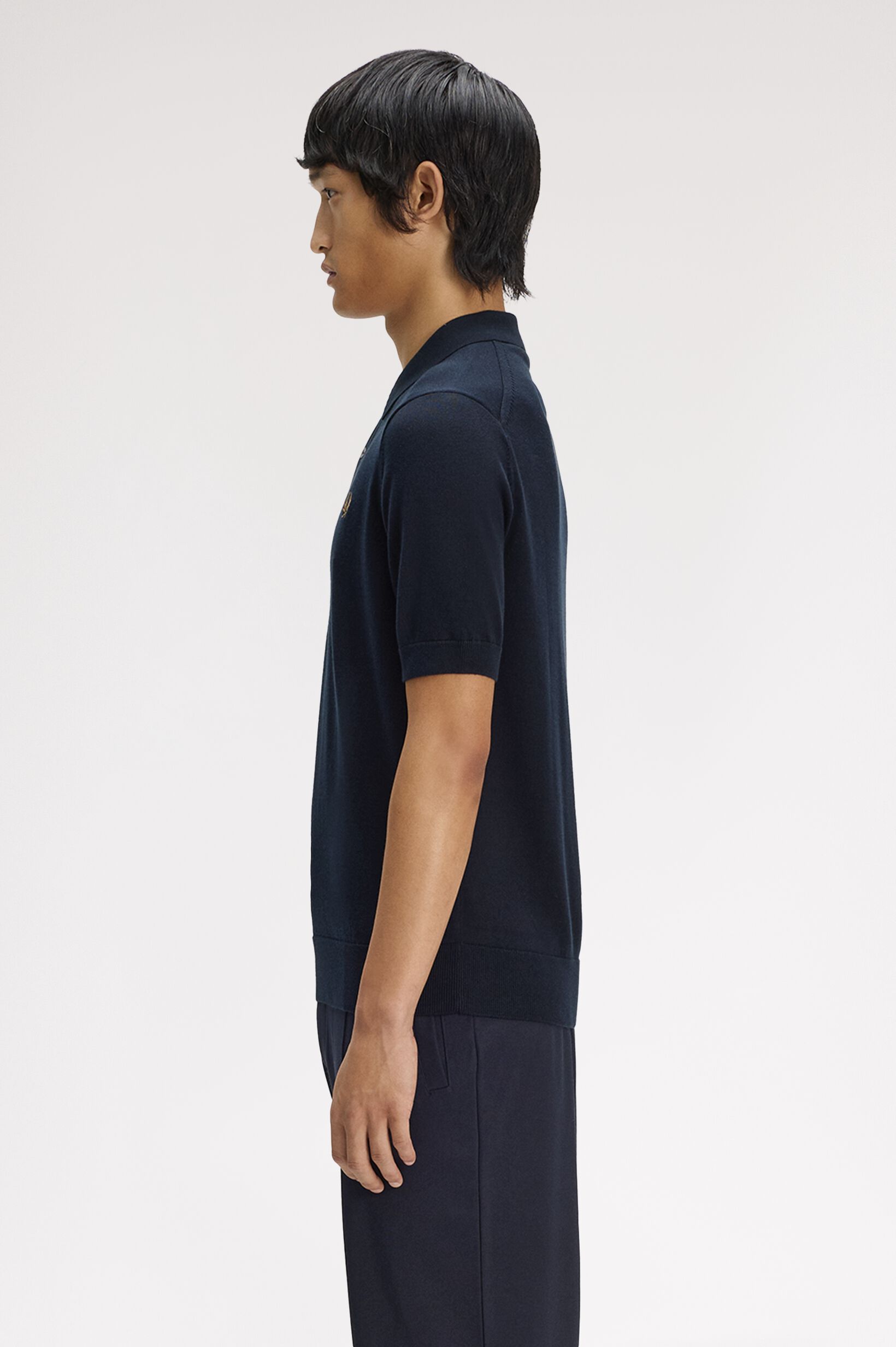 FRED PERRY 「Cotton Knitted Polo Shirt／コットンニットポロシャツ」|ポロシャツ|