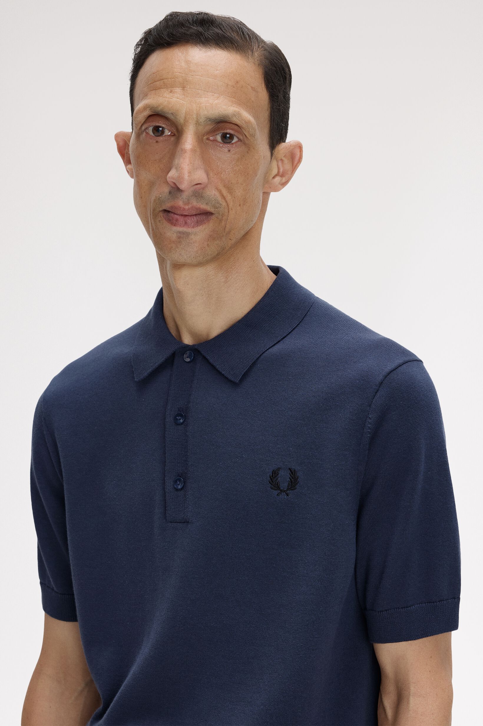 FRED PERRY 「Cotton Knitted Polo Shirt／コットンニットポロシャツ」|ポロシャツ|