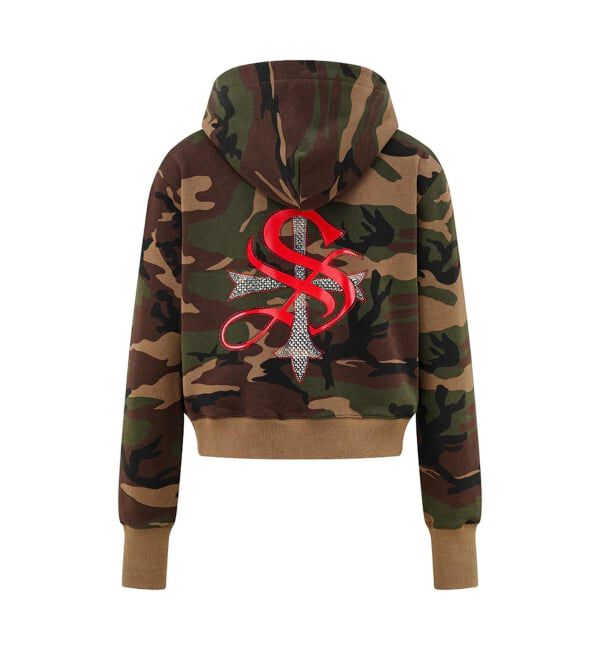 JOINT WORKS「SupBaby by SUPPLIER Cross Zip Hoodie - Regular」|パーカー|カーキ