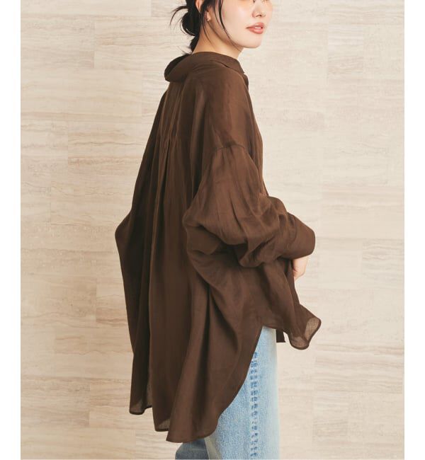 Plage「《追加》RAMIE LYOCELL VOLUME シャツ 2」|シャツ・ブラウス|