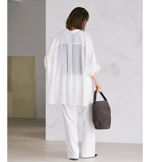Plage「《追加》RAMIE LYOCELL VOLUME シャツ 2」|シャツ・ブラウス|