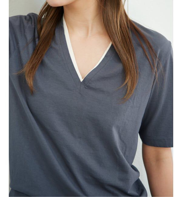 Plage「Slim V-Neck Tee」|Tシャツ・カットソー|