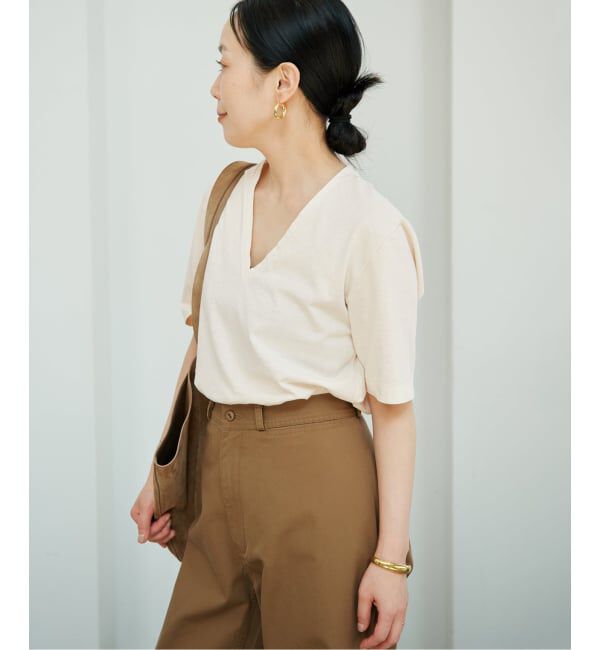 Plage「Slim V-Neck Tee」|Tシャツ・カットソー|