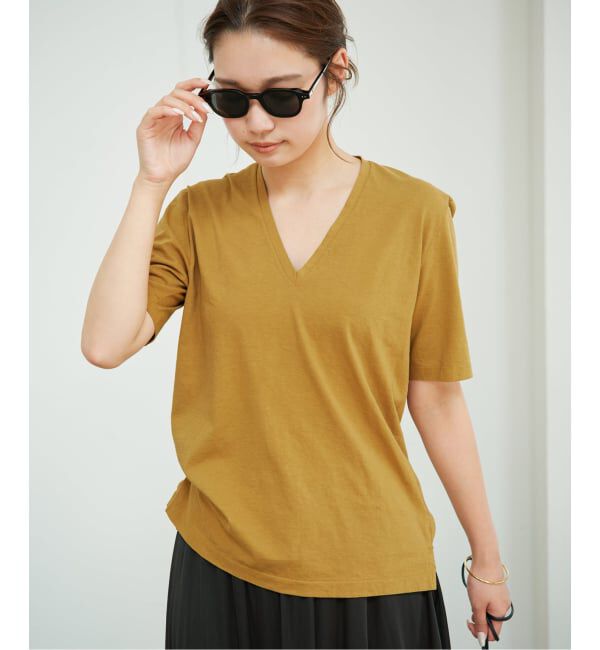 Plage「Slim V-Neck Tee」|Tシャツ・カットソー|
